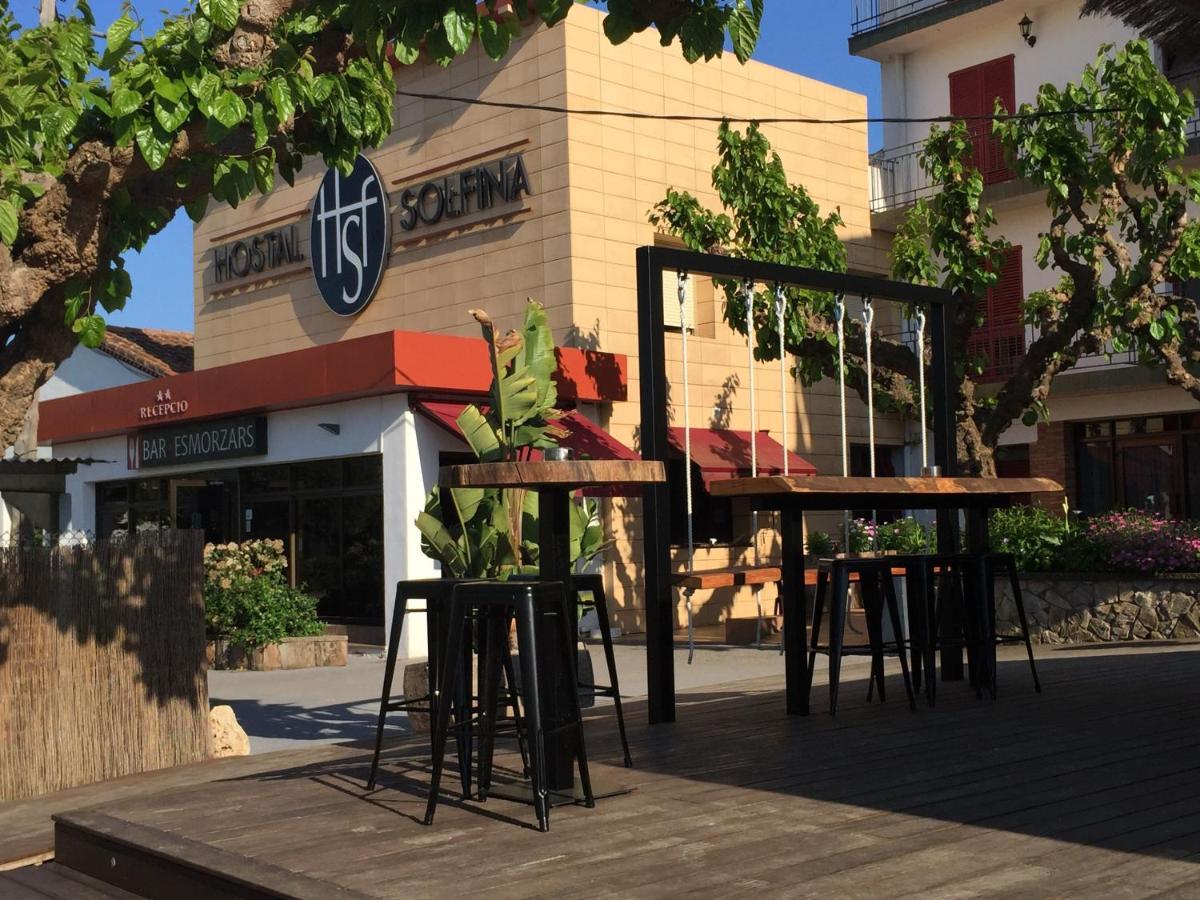Hostal Solfina Palafolls Bagian luar foto